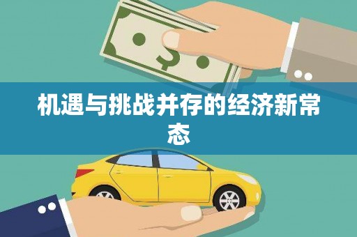 连云机遇与挑战并存的经济新常态