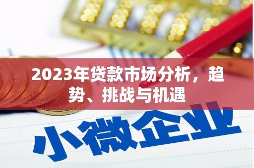 薛城2023年贷款市场分析，趋势、挑战与机遇