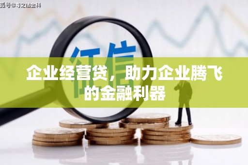 猇亭企业经营贷，助力企业腾飞的金融利器