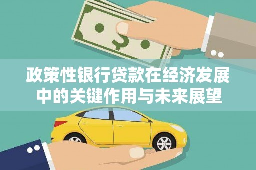 茂县政策性银行贷款在经济发展中的关键作用与未来展望