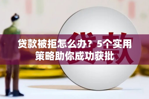 白河贷款被拒怎么办？5个实用策略助你成功获批