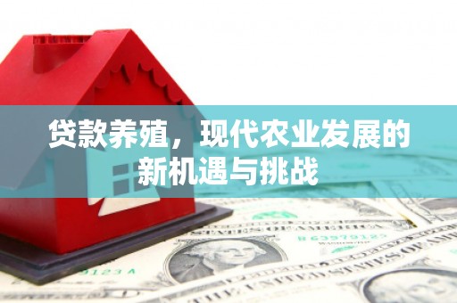 沙鹿贷款养殖，现代农业发展的新机遇与挑战