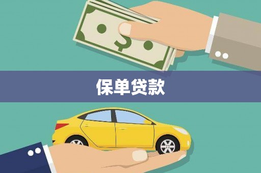 义马保单贷款