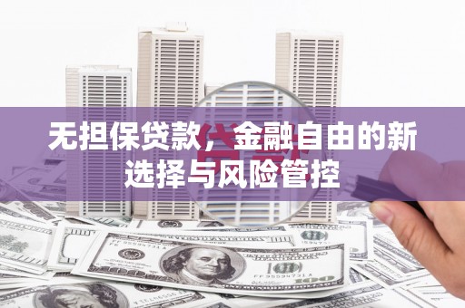 桑日无担保贷款，金融自由的新选择与风险管控