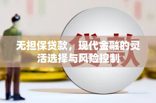 山阴无担保贷款，现代金融的灵活选择与风险控制
