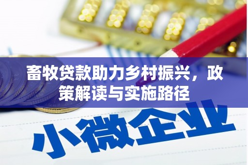 云龙畜牧贷款助力乡村振兴，政策解读与实施路径