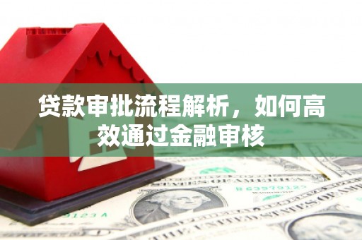 东营贷款审批流程解析，如何高效通过金融审核