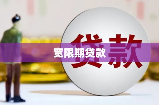 翠屏宽限期贷款