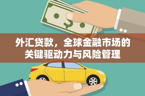 马山外汇贷款，全球金融市场的关键驱动力与风险管理
