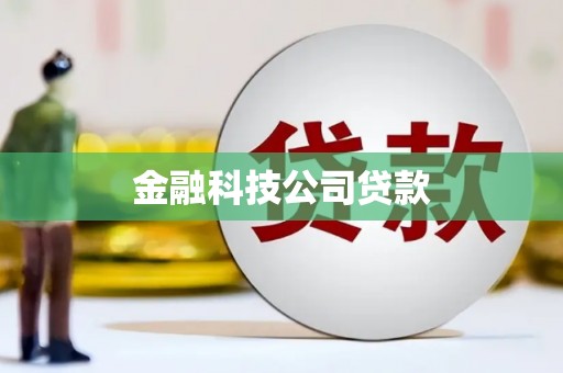 灌云金融科技公司贷款