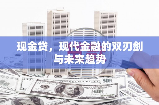 锡林郭勒现金贷，现代金融的双刃剑与未来趋势