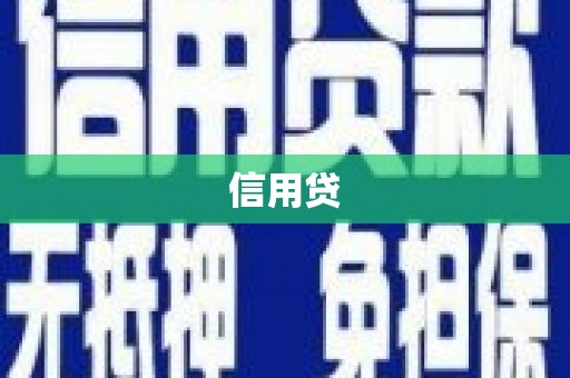 叙永信用贷