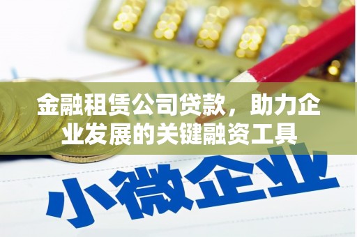 荷塘金融租赁公司贷款，助力企业发展的关键融资工具