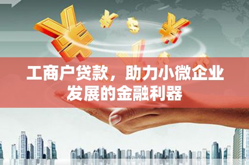阿勒泰工商户贷款，助力小微企业发展的金融利器