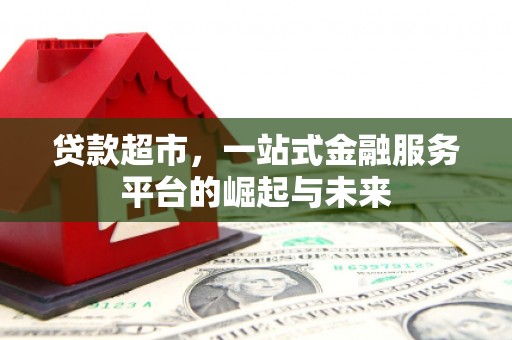 荷塘贷款超市，一站式金融服务平台的崛起与未来
