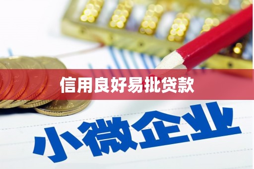 灌南信用良好易批贷款